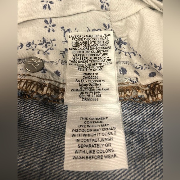 Free people We The Free mid vintage  destroyed Bermuda cut off shorts si… - Picture 5 of 13